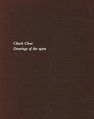 Image du vendeur pour Chuck Close: Drawings of the 1970s mis en vente par LEFT COAST BOOKS