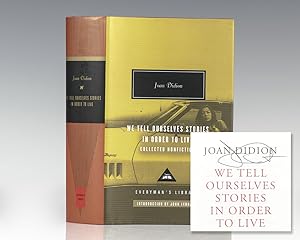 Seller image for We Tell Ourselves Stories in Order to Live. Including: Slouching Towards Bethlehem; The White Album; Salvador; Miami; After Henry; Political Fictions; and Where I Was From. for sale by Raptis Rare Books