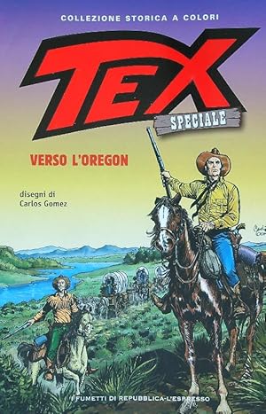 Bild des Verkufers fr Tex. Verso l'Oregon zum Verkauf von Librodifaccia