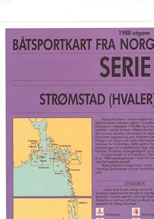 Batsportkart fra Norges Sjokartverk Serie B Stromstad (Hvaler)-