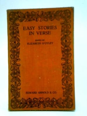 Imagen del vendedor de Easy Stories in Verse a la venta por World of Rare Books