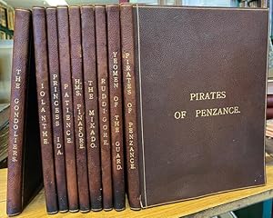 Vocal Scores of the Yeoman of the Guard, Pirates of Penzance, Princess Ida, Patience, H. M. S. Pi...