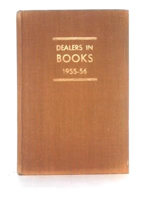 Seller image for A Directory of Dealers in Secondhand and Antiquarian Books in the British Isles 1955-56 for sale by World of Rare Books