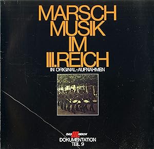 "MARSCHMUSIK IM III. REICH" IN ORIGINAL-AUFNAHMEN / DOKUMENTATION TEIL 9 / LP 33 tours original a...