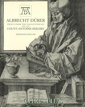 Seller image for ALBRECHT DURER PRINTS FROM THE COLLECTION OF THE LATE COUNT ANTOINE SEILERN for sale by S+P Books and Prints