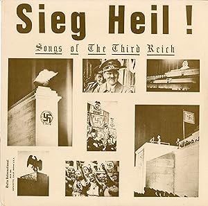 "SIEG HEIL . SONGS OF THE THIRD REICH" LP 33 tours original USA / DELTA INTERNATIONAL (Stéréo)