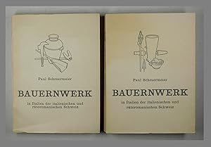 Imagen del vendedor de Bauernwerk in Italien, der italienischen und rtoromanischen Schweiz. Eine sprach- und sachkundliche Darstellung landwirtschaftlicher Arbeiten und Gerte. a la venta por Daniel Thierstein