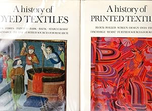 Immagine del venditore per A History of Dyed Textiles and A History of Printed Textiles venduto da Ironwood Books