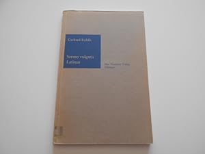 Seller image for Sermo vulgaris latinus. Vulgrlateinisches Lesebuch. for sale by Librera Camino Bulnes