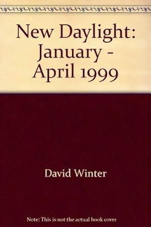 Imagen del vendedor de New Daylight: January - April 1999 a la venta por WeBuyBooks