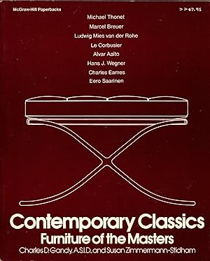 Bild des Verkufers fr Contemporary Classics: Furniture of the Masters zum Verkauf von Newbury Books