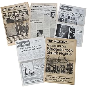 Archive of The Militant Newspaper Covering Black Panthers, Student Radicals, Foreign Policy, and ...