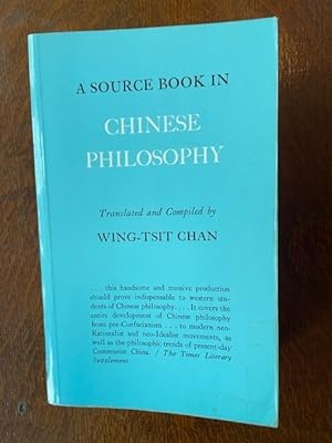 Image du vendeur pour A Source Book in Chinese Philosophy (Princeton Paperbacks) mis en vente par Special Collection