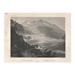 Rhone - Gletscher - Glacier du Rhone - Ct.Wallis