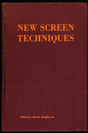 Seller image for NEW SCREEN TECHNIQUES for sale by Alkahest Books