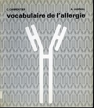 Image du vendeur pour Vocabulaire de l'allergie mis en vente par Librairie Le Nord