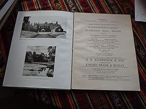 Godalming and Guildford, Surrey - Auction Sale Catalogue for Busbridge Hall Estate 1951 with many...