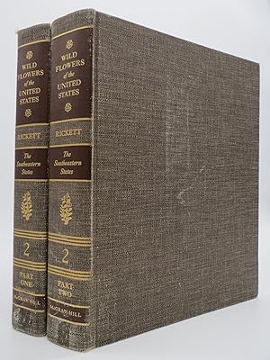 Image du vendeur pour WILD FLOWERS OF THE UNITED STATES (2 VOLUMES, PARTS I & II) Volume II : the Southeastern States from the Atlantic to Arkansas and Eastern Texas and from the Southern Borders of Virginia, Kentucky, and Missouri to the Gulf of Mexico mis en vente par Sage Rare & Collectible Books, IOBA