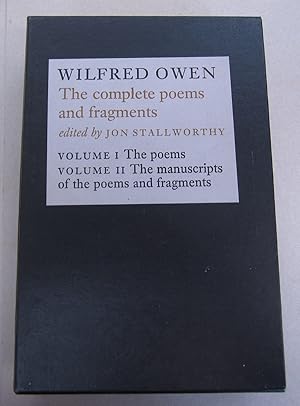 Seller image for The Complete Poems and Fragments: Volumes I & II for sale by Midway Book Store (ABAA)