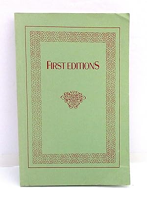 Seller image for First Editions - Quill & Brush Catalog #78 for sale by The Parnassus BookShop