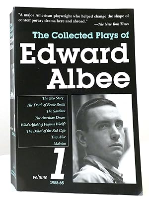 Seller image for THE COLLECTED PLAYS OF EDWARD ALBEE, VOLUME 1 1958-1965 for sale by Rare Book Cellar