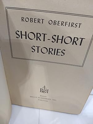 Seller image for Short-Short Stories for sale by Fleur Fine Books