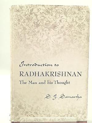 Imagen del vendedor de Introduction to Radhakrishnan a la venta por World of Rare Books