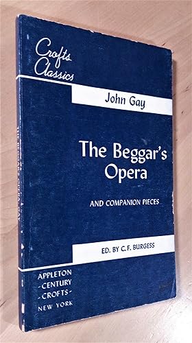 Imagen del vendedor de The Beggar's Opera and Companion Pieces a la venta por Llibres Bombeta
