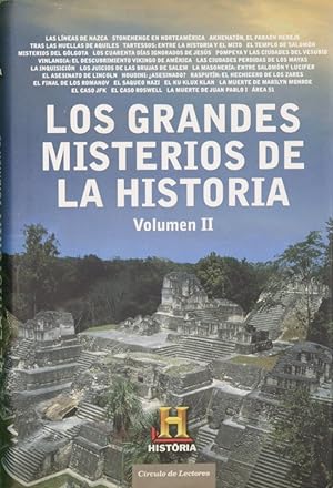 Imagen del vendedor de Los grandes misterios de la historia vol 2 a la venta por Librera Alonso Quijano