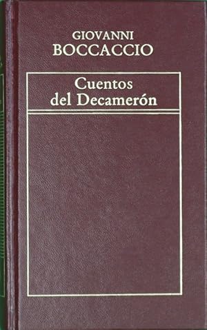 Seller image for Cuentos del Decamern for sale by Librera Alonso Quijano