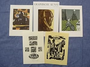 Graphische Kunst Heft 17 / 2. Heft 1981 Ausgabe C mit Originalgraphik-Beilagen