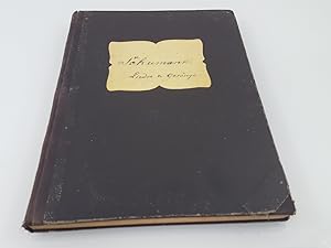 Schumann-Album Lieder und Gesänge. Band II
