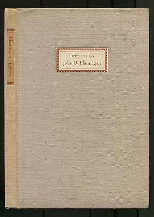 Immagine del venditore per Letters of John B. Flannagan venduto da Between the Covers-Rare Books, Inc. ABAA