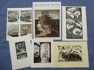 Graphische Kunst Heft 15 / 2. Heft 1980 Ausgabe B mit Originalgraphik-Beilagen