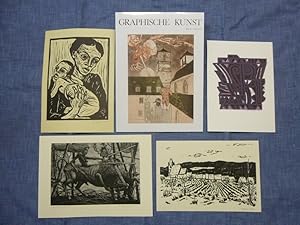 Graphische Kunst Heft 40 / 1. Heft 1993 Ausgabe C mit Originalgraphik-Beilagen