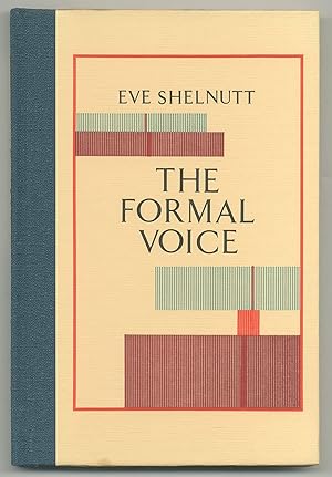 Bild des Verkufers fr The Formal Voice zum Verkauf von Between the Covers-Rare Books, Inc. ABAA