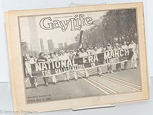 Seller image for GayLife: the Midwest gay newsleader with Blazing Star; vol. 5, #48, Friday, May, 16, 1980: National ERA March for sale by Bolerium Books Inc.