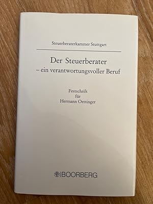 Der Steuerberater - ein verantwortungsvoller Beruf