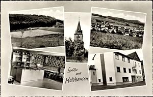 Ansichtskarte / Postkarte Holzhausen Greifenstein in Hessen, Gasthaus Heiland - Inh. Alfred Heiland