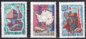 SU-Antarktisforschung / Briefmarke SU Nr. 5028-5030**