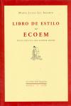 Seller image for Libro de estilo de ECOEM. for sale by Librera PRAGA