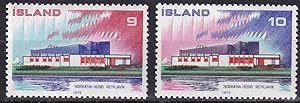 NORDEN - Haus des Nordens / Briefmarken Island 478-479**
