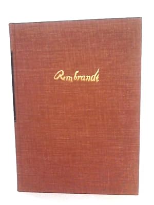 Seller image for Rembrandt, Volume I for sale by World of Rare Books