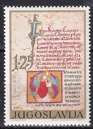 700 Jahre Statut der Republik Ragusa / Briefmarke Jugoslawien Nr. 1449**