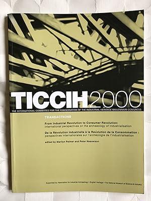 Image du vendeur pour TICCIH 2000 for The Association for Industrial Archaeology. mis en vente par VJ Books