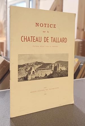 Notice sur le château de Tallard