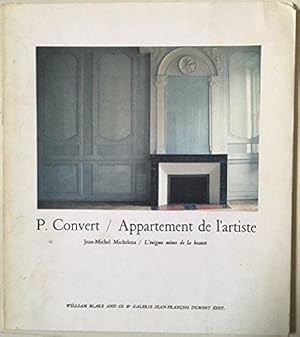 Seller image for P. Convert / Appartement de l'artiste for sale by JLG_livres anciens et modernes