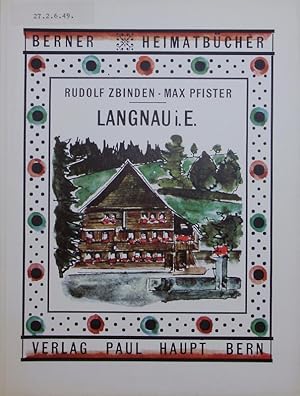 Bild des Verkufers fr Langnau i. E. Berner Heimatbcher. zum Verkauf von Antiquariat Bookfarm