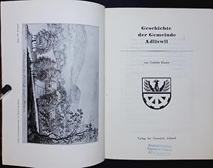 Imagen del vendedor de Geschichte der Gemeinde Adliswil. a la venta por Antiquariat Bookfarm