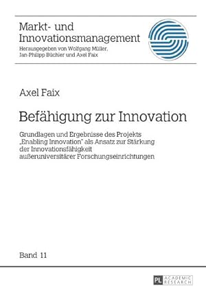 Immagine del venditore per Befhigung zur Innovation venduto da Rheinberg-Buch Andreas Meier eK